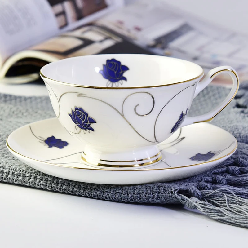 Porcelain Tea Cup and Saucer Coffee Cup Saucer Set