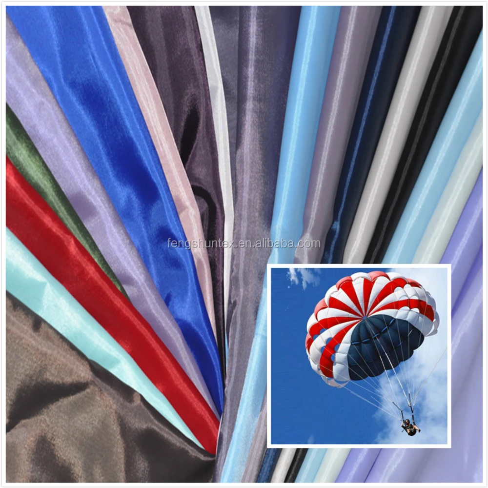 durable tear-resistant parachute fabric