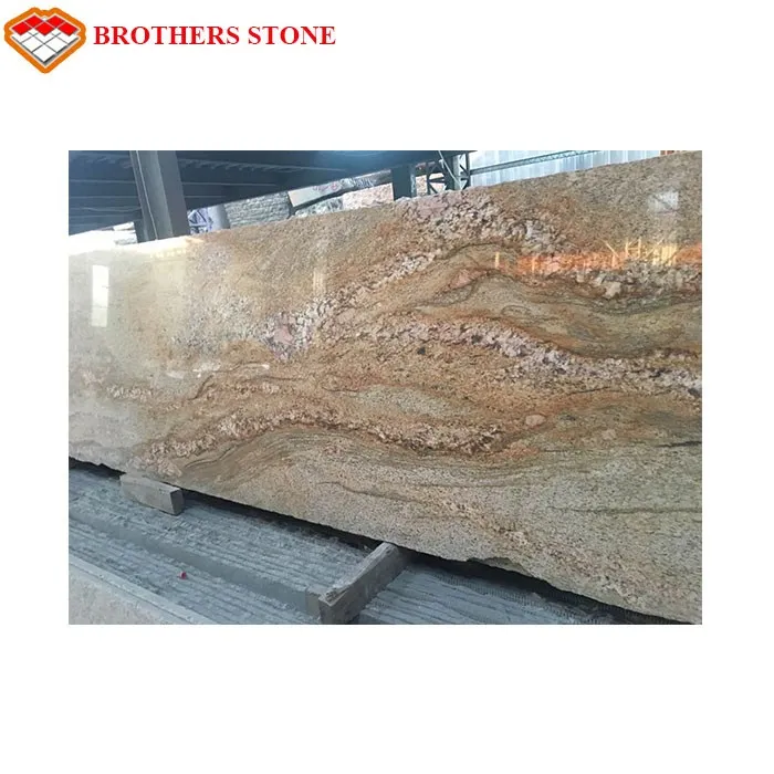 
Big Slab Stone Form and Polished Surface Finishing imperial gold granite  (60756306190)