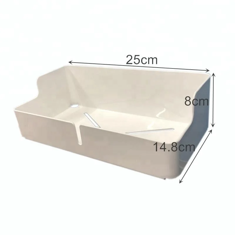 Removable kitchen plastic bottle shelf rack