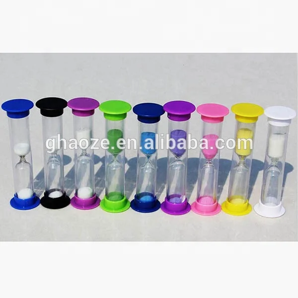 Promotion Gift Plastic 5 Second Sand Timer Hourglass