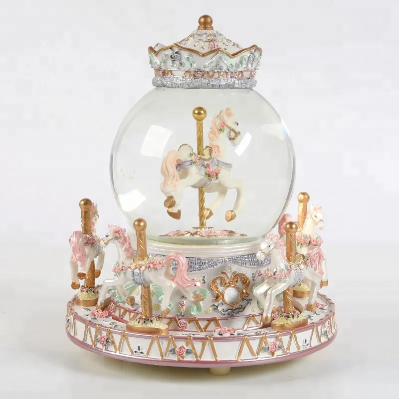 Wholesale tourist souvenir gift merry-go-round music box