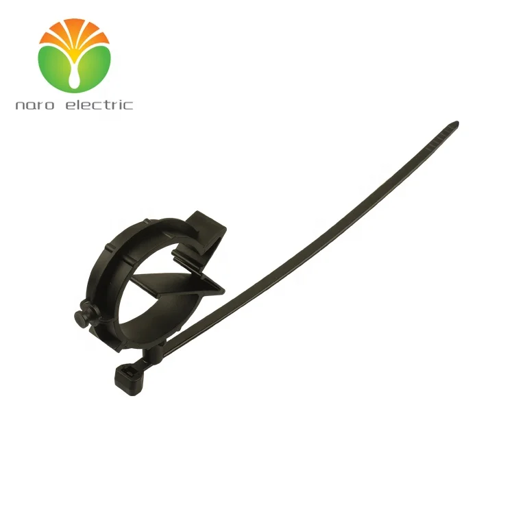 New product  2-piece fixing ties with pipe clip ,twistable 360  156-00798 T50SVCOC25-31 auto accessories