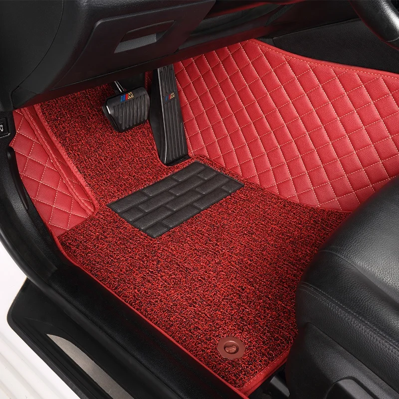 2018 Sanma New Mold Not Block Brake and Throttle 5D Car Mats Floor