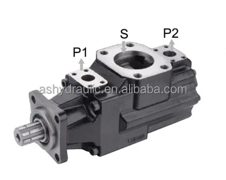 Parker Denison T6G,T7G of T6GCC,T7GBB,T67GCB double vane pump