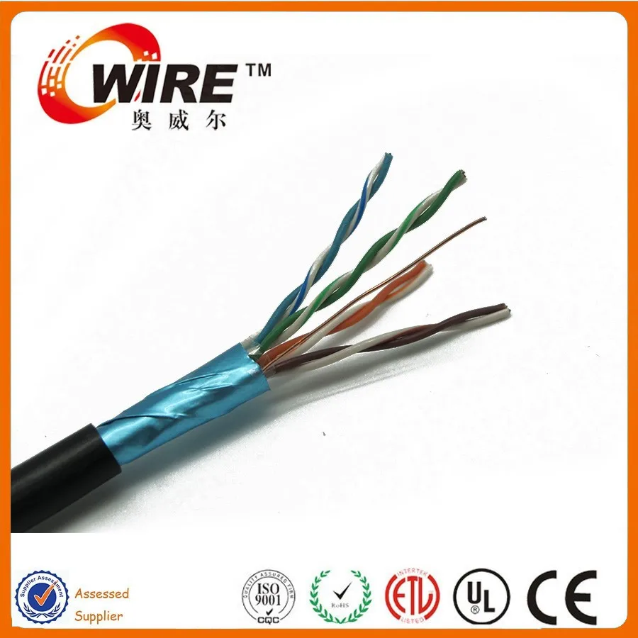 Лучшая цена высокое качество медный utp ftp sftp ethernet cat5e cat6 сетевой кабель