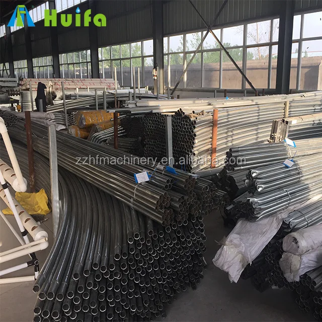 Galvanized Steel Strawberry Greenhouse Farming for sale