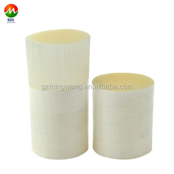 pbt fiber for eyelash brush nail polish brush filament in korean market