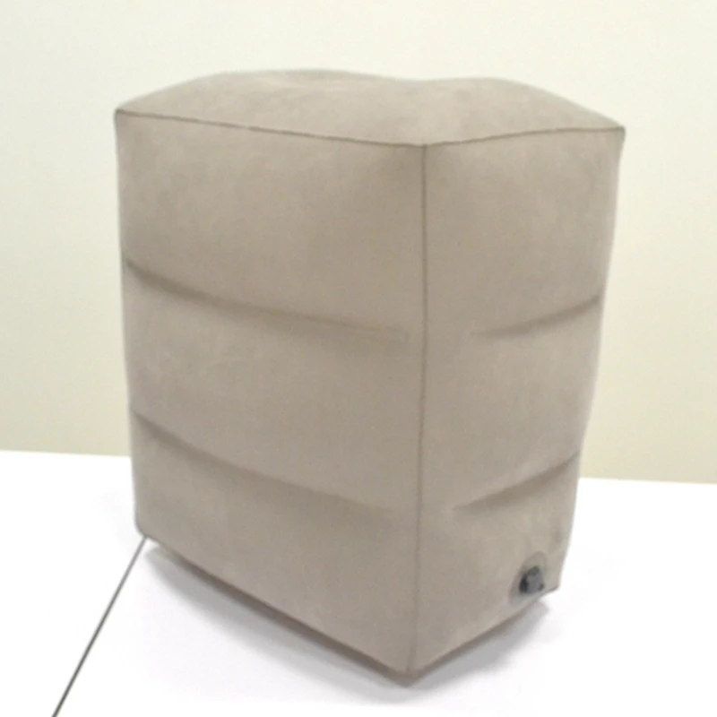 Airgoods Inflatable Airplane Travel Bed Footrest Pillow