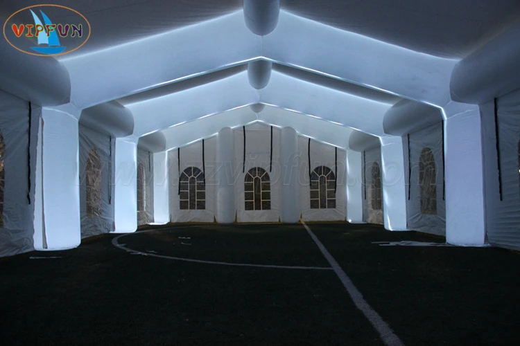 High quality giant inflatable tent house outdoor tent with led light