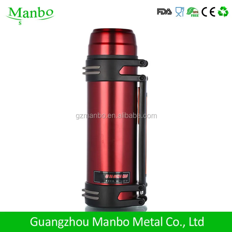 2L Insulated Vacuum Double Wall Stainless Steel 304 Travel Thermos Bottle Flask