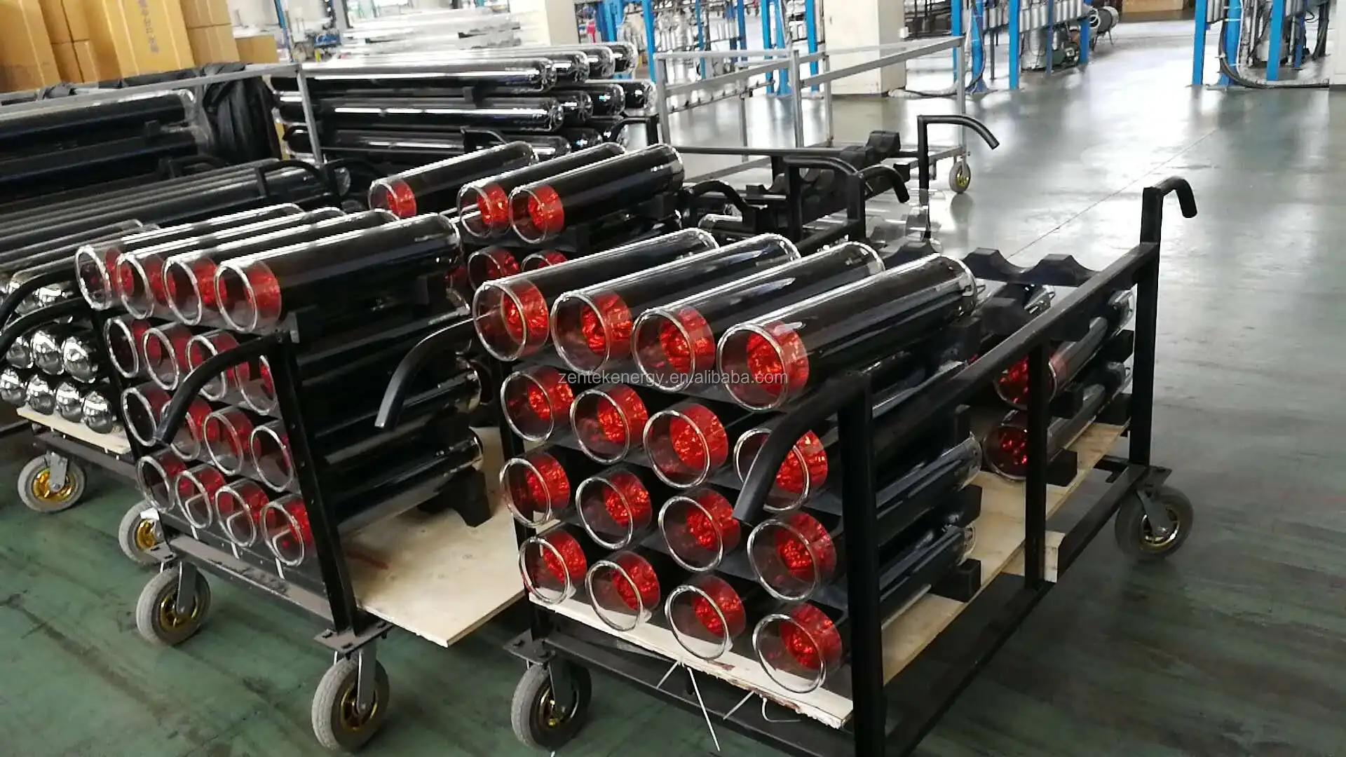 Large Diameter Solar Vacuum Tubes with 125*566mm