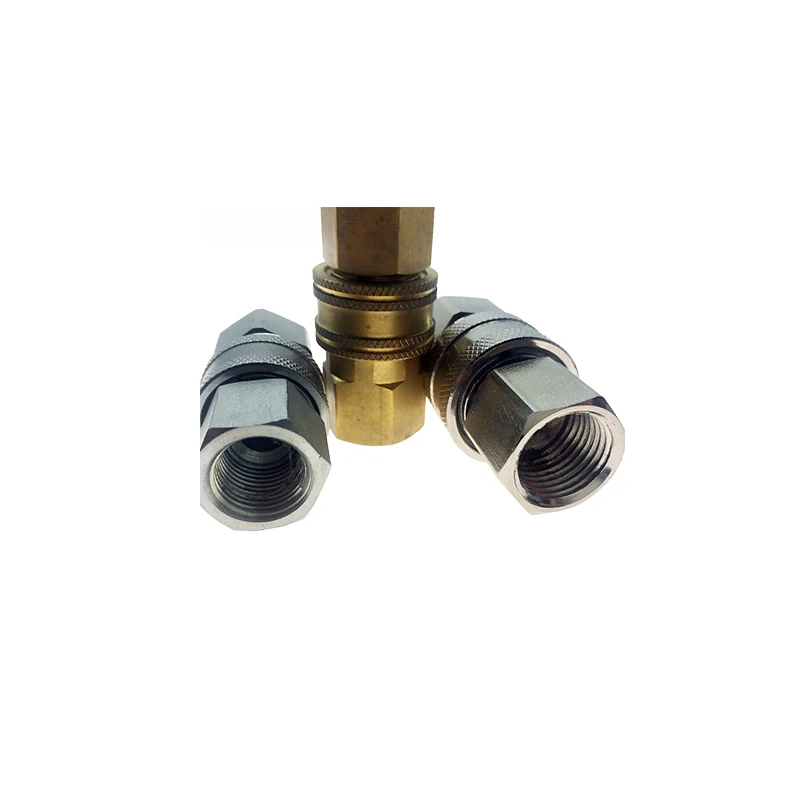 
Hydraulic pipe union parts quick release coupling hose connector 