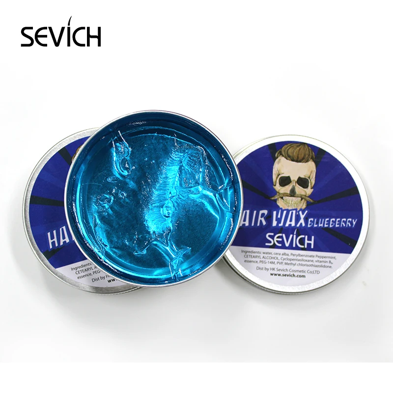 No Label Hair Natural Edge Control Wax Containers OEM