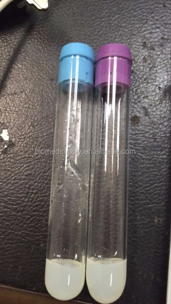 Glass Blood tube ACD-A PRP Activator Anticoagulant and separation gel prp tube for skin care, face v lifting and hair loss etc.