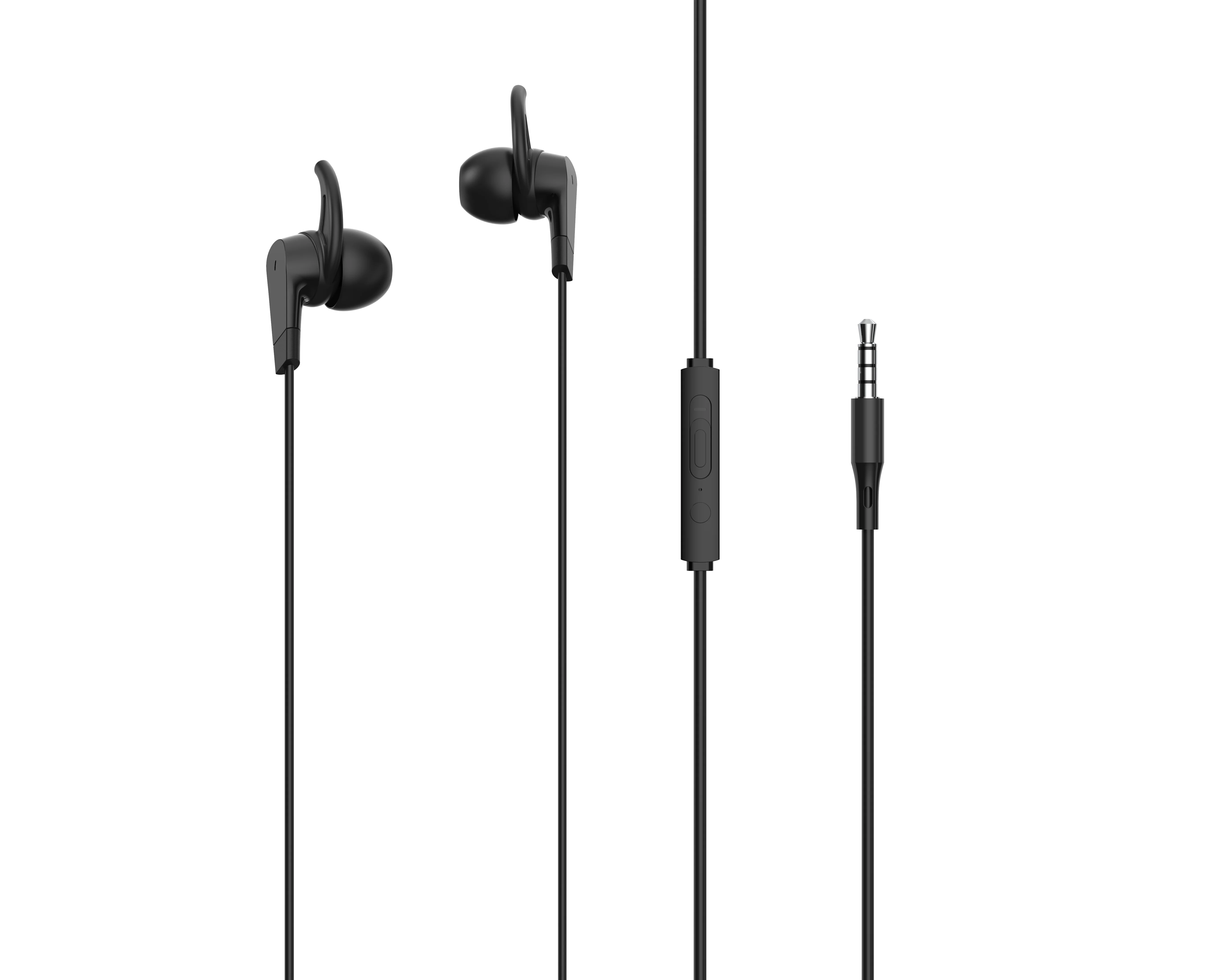 Высокое качество 3,5 мм проводной наушники-вкладыши с микрофоном оптовая продажа