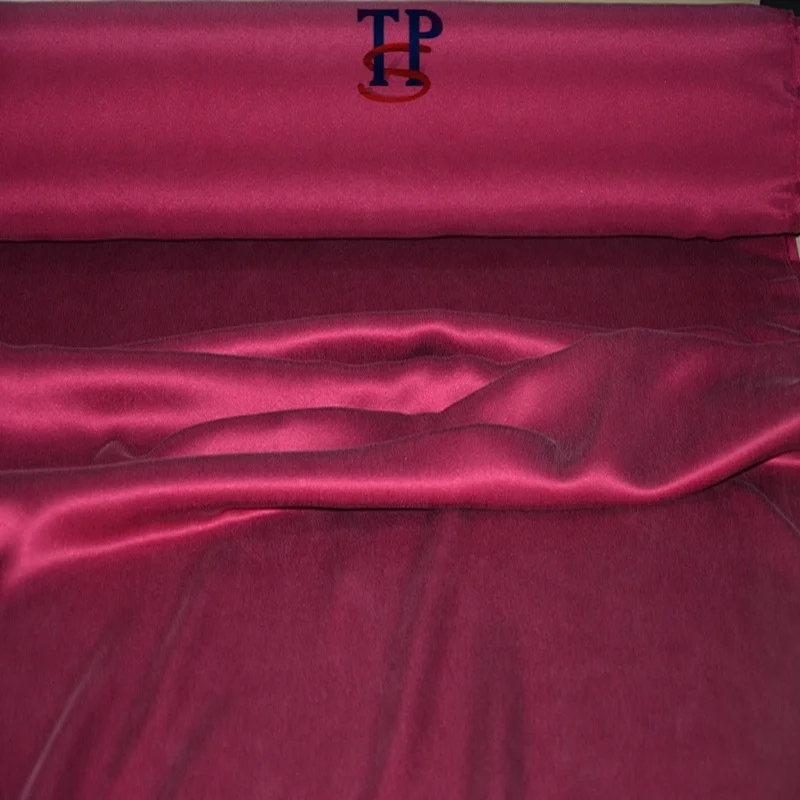 19MM solid plain dyed sand wash 100% charmeuse pure silk satin fabric