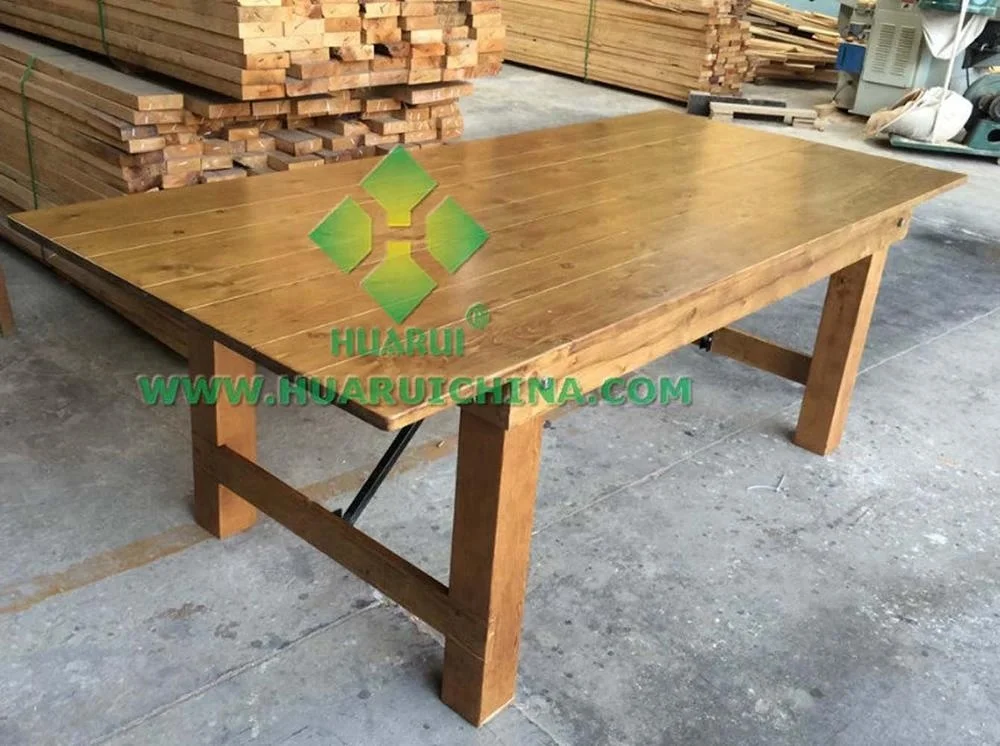 New design modern  wooden   folding dining table