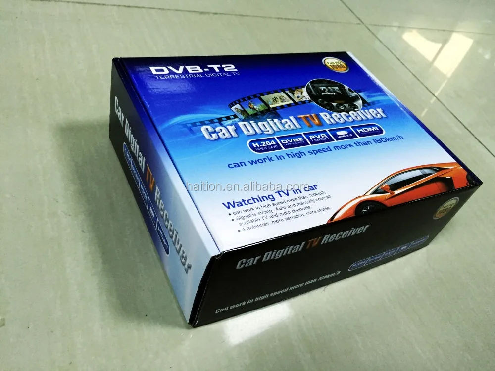 
dvb t2 set top box /dvb t2 / dvb-t2 car TV receiver 4 antennas the newest type car TV tuner 
