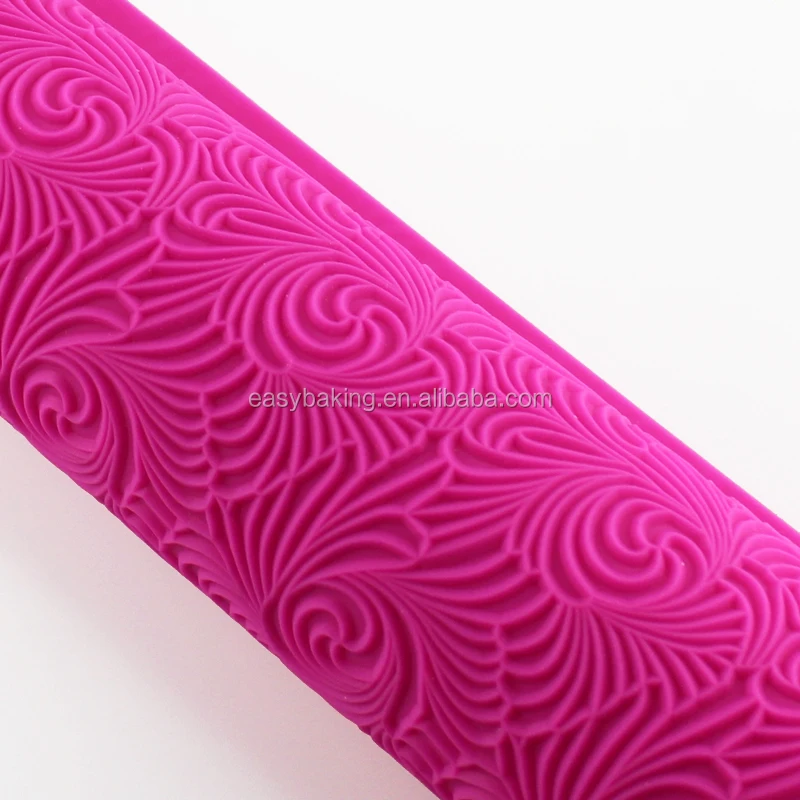 Support Custom Printing Decoration Fondant Silicone Baking Cake Lace Mat