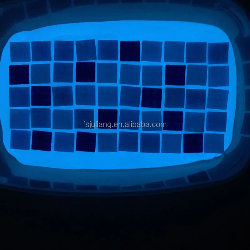 Purple In dark luminous powder for epoxy resin