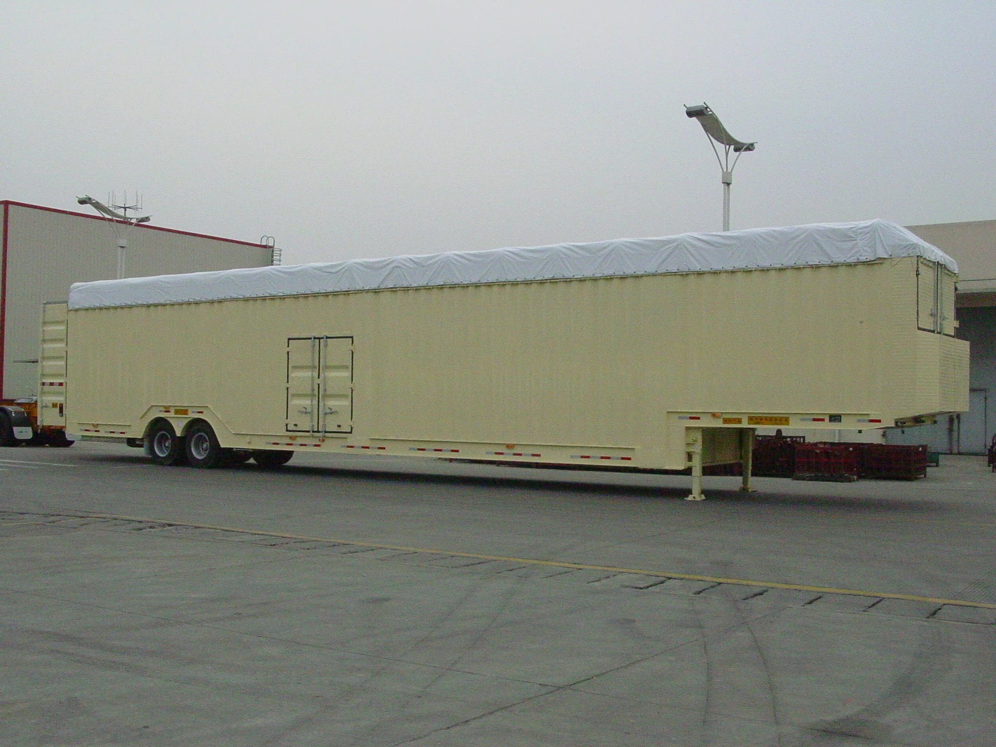 6-12 Units Cdv, MPV, SUV,  Hydraulic Van Double Deck CAR  Carrier Semi Trailer