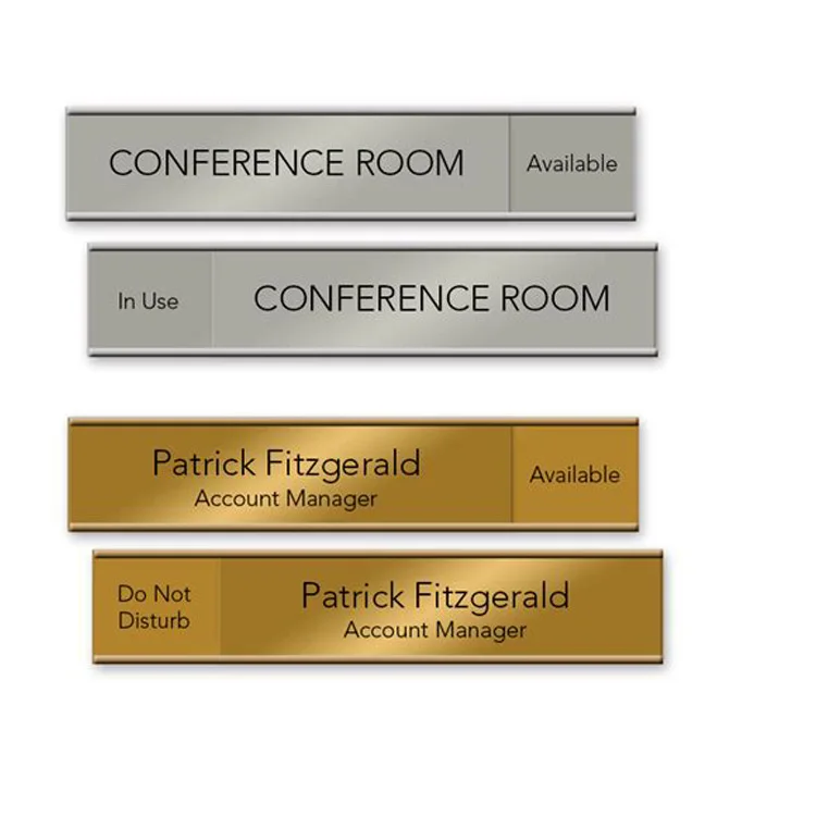 The Best and Cheapest Anodized Silver Aluminum Name Plate