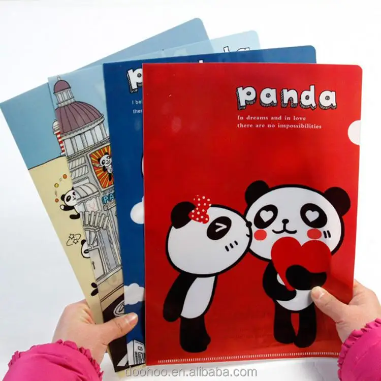 
promotional gifts folder L shape folder PP expanding files 