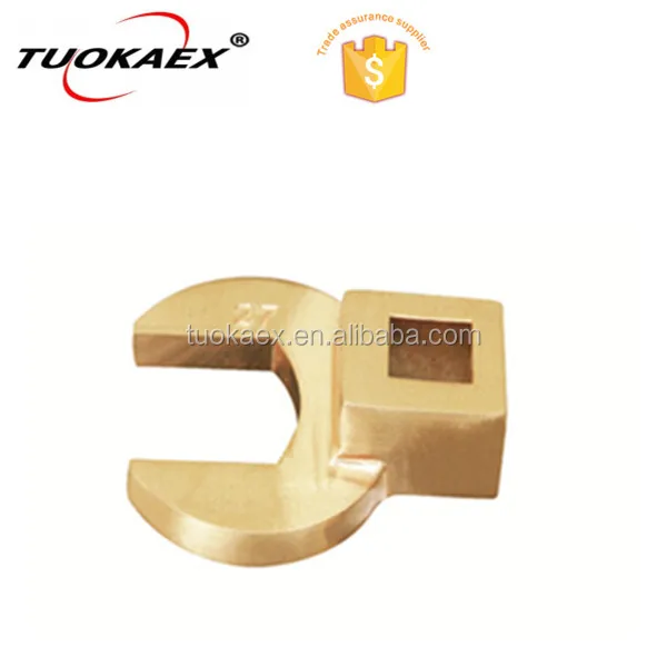 Crow foot wrench non sparking crow foot open end spanner wrench