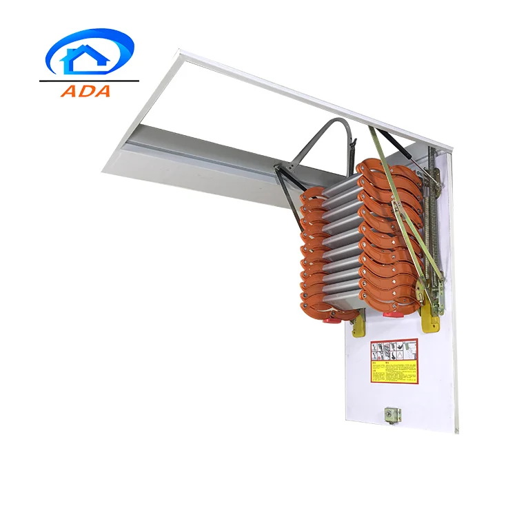 Folding Attic Ladders for Access Extension Ladder Safety Custom Loft