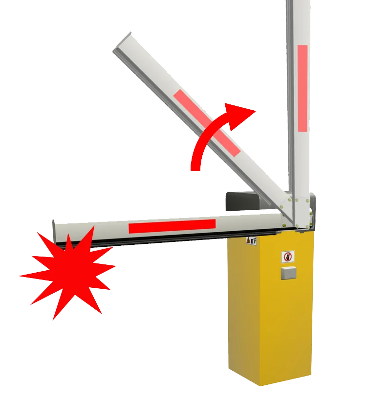 5 Million MTBF 100% Duty Cycle 0.7s Highway Arm Barrier