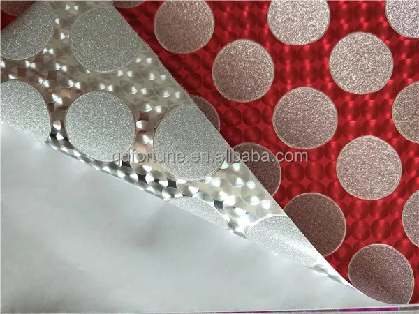 
New pattern holographic adhesive glitter film 