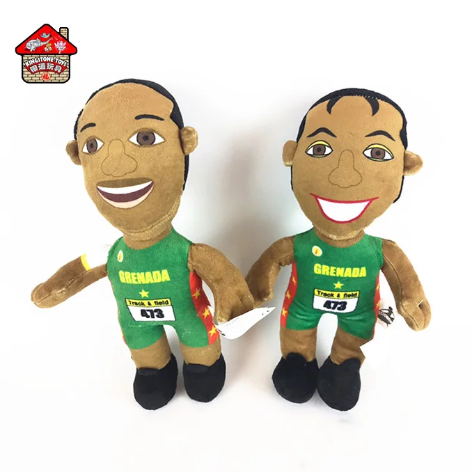 custom 26cm life size Indian boy and girl human plush doll