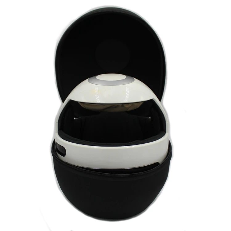 Custom shape hard portable carrying storage eva helmet case EVA zipper case