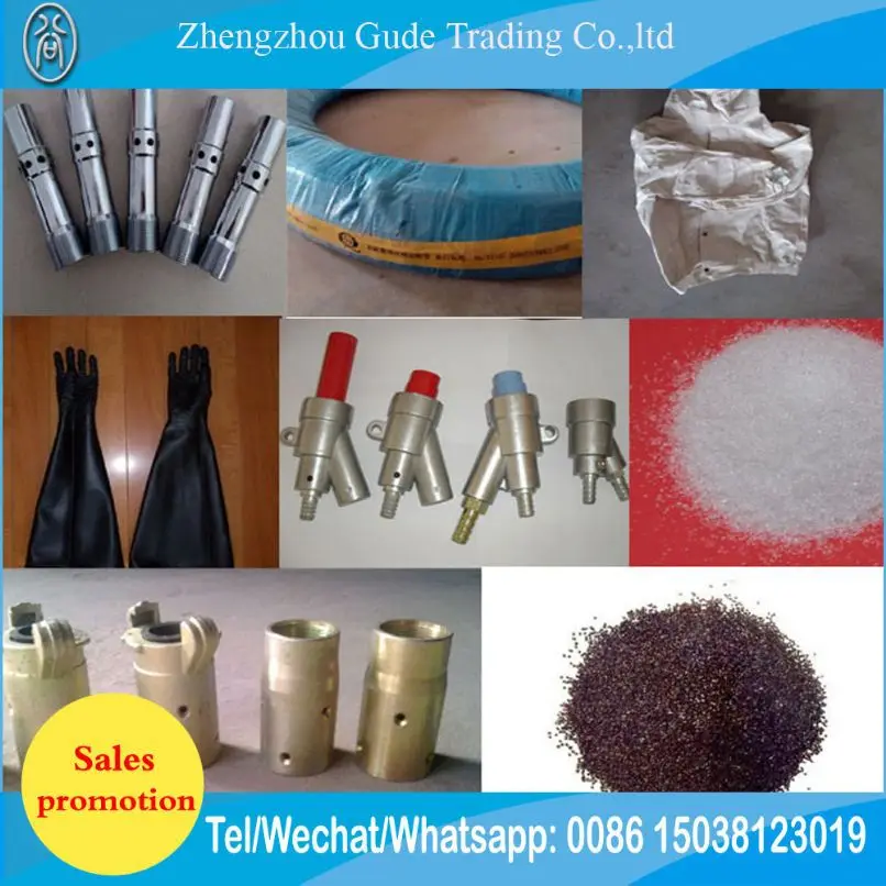 Heavy Duty Portable Sand Shot Blasting Pot Equipment In Abrator