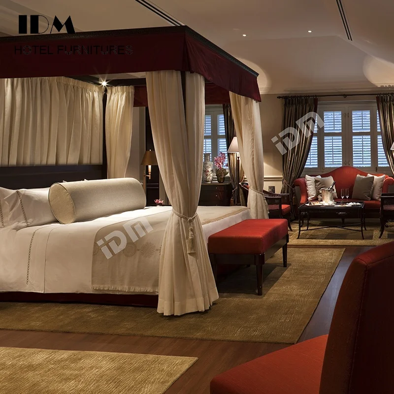 IDM-061 изготовленная на заказ мебель для гостиниц, мебель для отдыха, гостиничная мебель для спальни на продажу