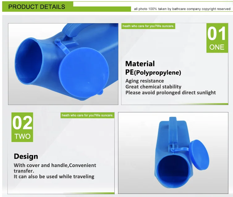 
Medical Unisex Urine Bottle Portable Urinal For Man SC7062A 