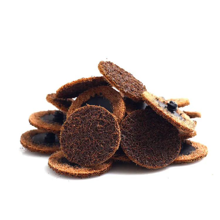 
Surface Conditioning Roloc Disc Coarse 2 inch 50mm Non-woven Disc Sanding Surface Grinder Quick Change Fiber Sanding Disc P24 