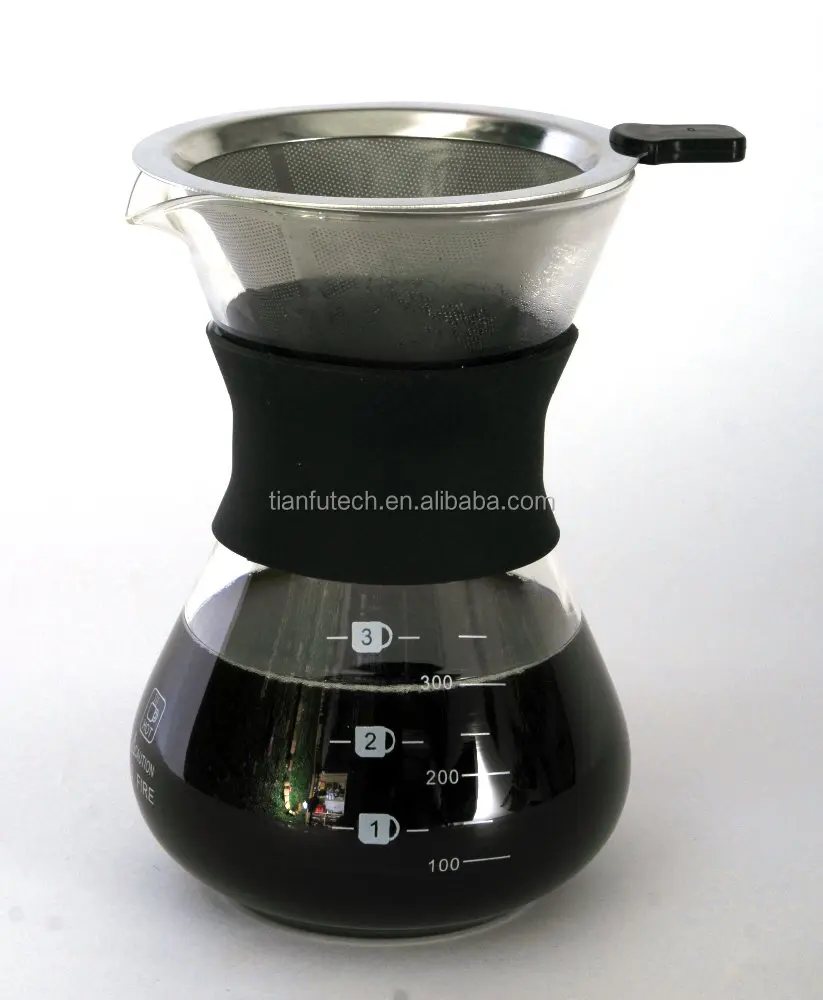 Hot Selling Exquisite Manual Drip Glass Coffee Maker