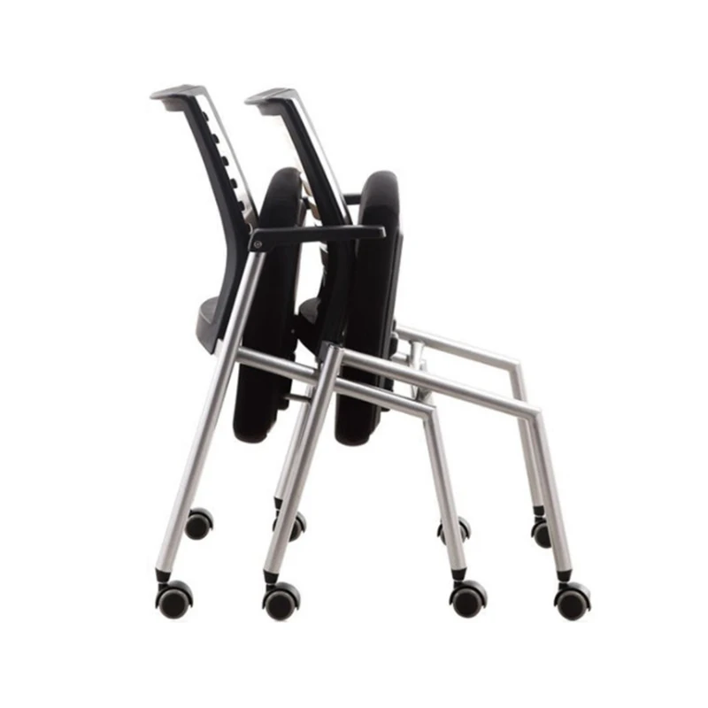 Frank Tech Multicolor PP back training chair school training room office chairs with writing pad