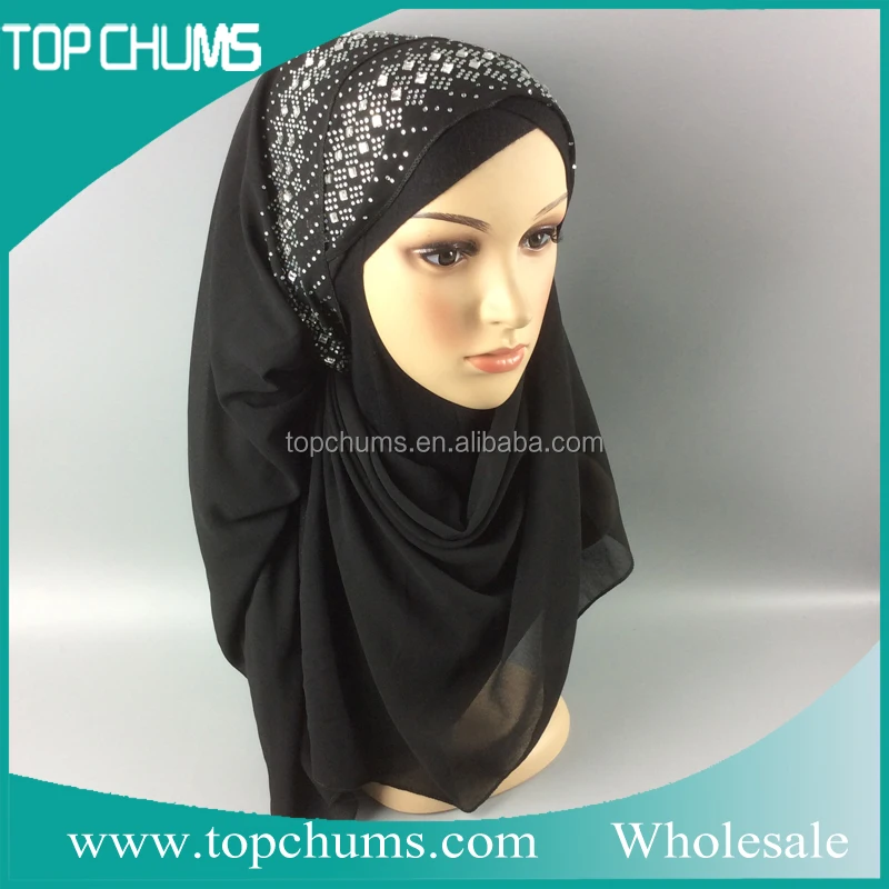 wholesale muslim cap women chiffon saudi kuwaiti hijab