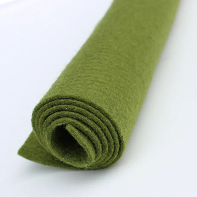 
 Оптовая продажа с фабрики супер мягкие цвета ремесло 3 мм шерстяной войлок  