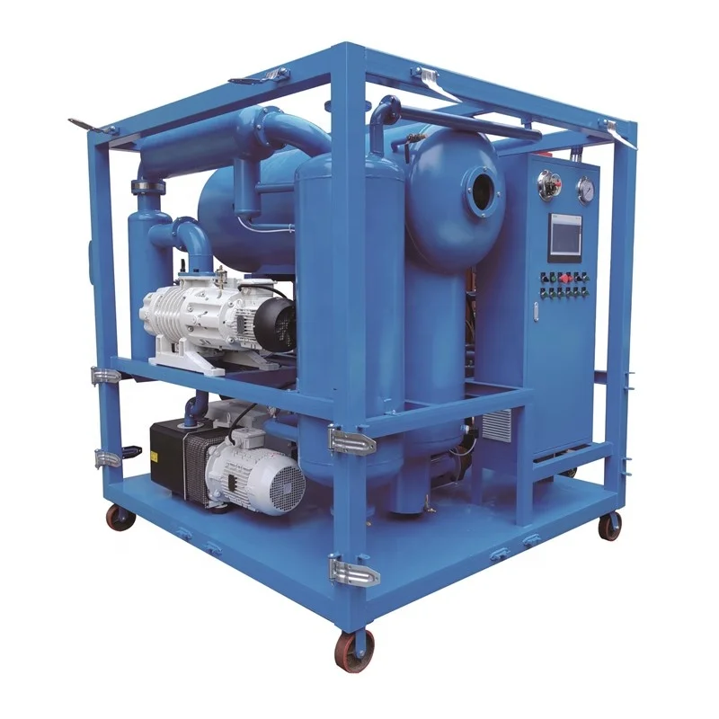 
Double Stage Vacuum Transformer Oil Dehydration Refining Plant 