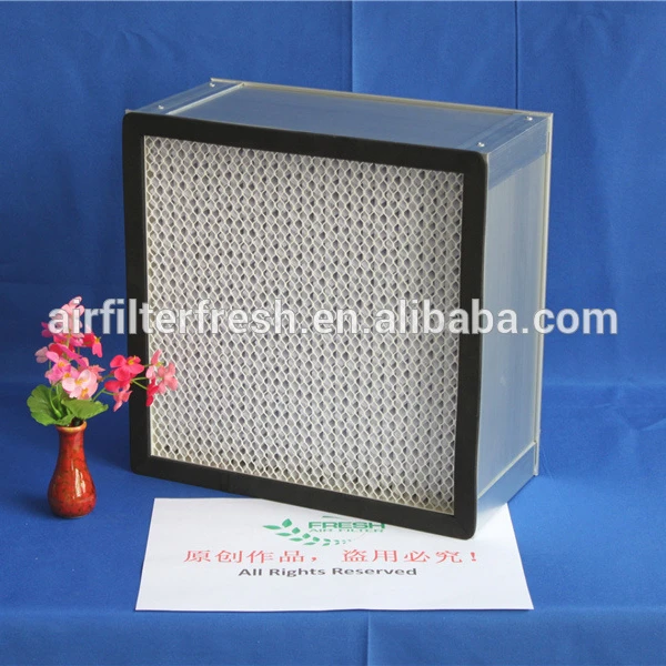 FRS-HD FRESH H13 fiberglass Aluminum frame deep pleat HEPA filter for cleaning room