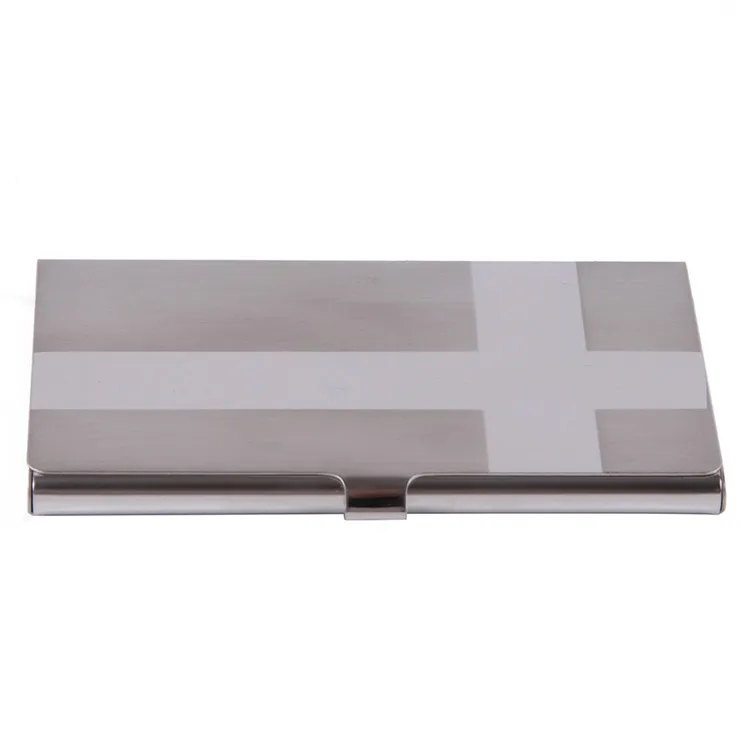 Stainless Steel Business Metal Name Card Holder personality metal business card holder Aluminum card case