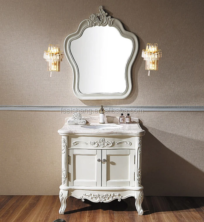 AS-21051 Solid Wood Bamboo Bathroom Vanity Cabinets Freestanding Vanity Cabinet