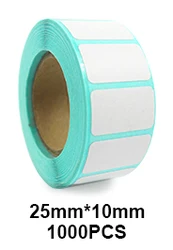 ECO Supermarket Weighing Scale price label, 1 Caron , Width 20mm~40mm Direct Thermal Paper adhesive Sticker