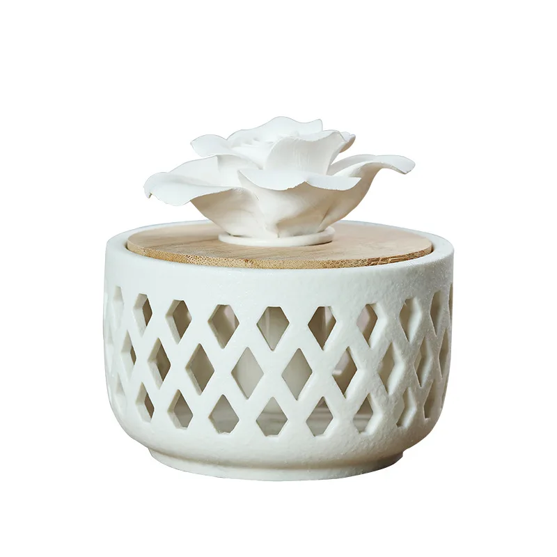 High Quality Scented ,Ceramic Fragrance Diffuser With Sticks,Gift Box Reed Aroma Diffuse