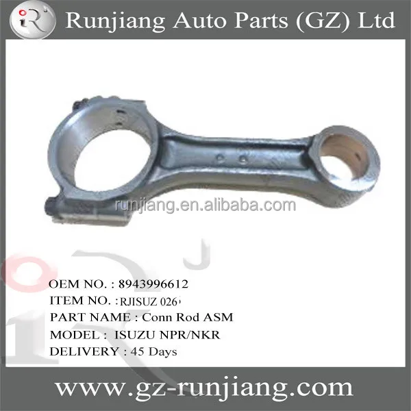 OEM 8943996612 Connecting Rod / Conn Rod ASM for isuzu engine 4JG2 & 4JG2