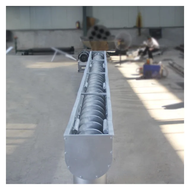 Factory Price Trough Shaped Sand Screw Feeder Spiral Screw Conveyor